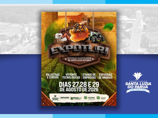 ExpoTuri chega a Santa Luzia do Paruá com programação voltada para o fortalecimento do agro